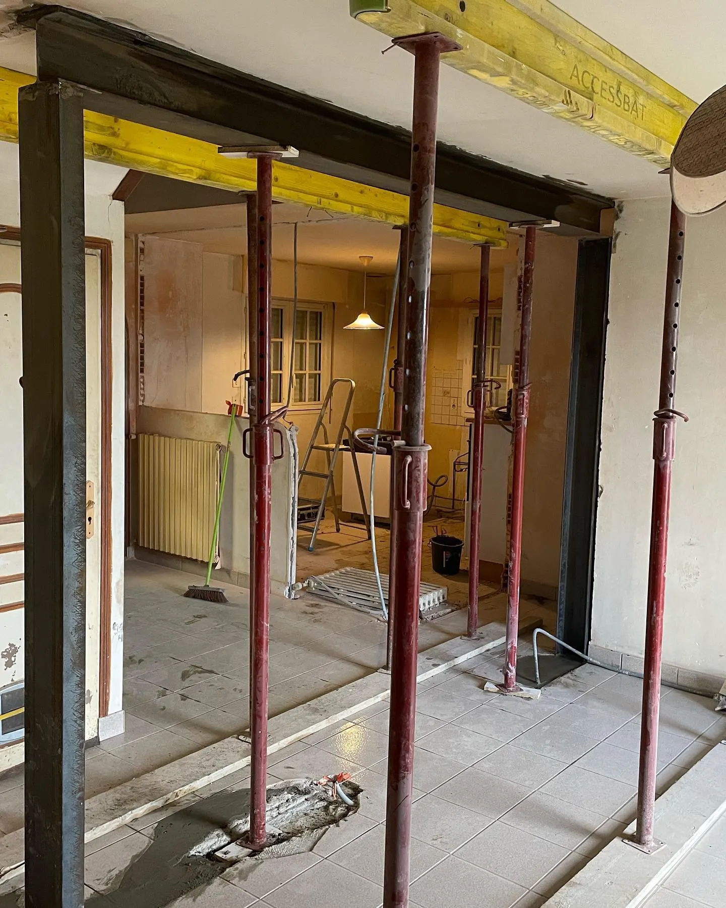 travaux de rénovation à Landaul